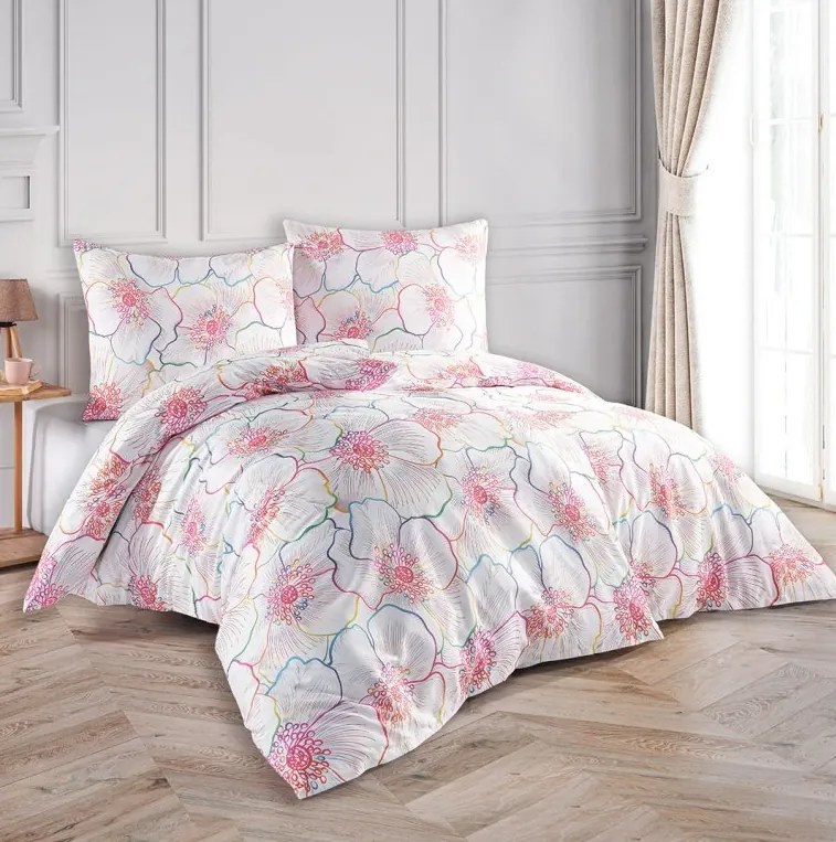 Saténové obliečky  Bloom 135x200/80x80 cm