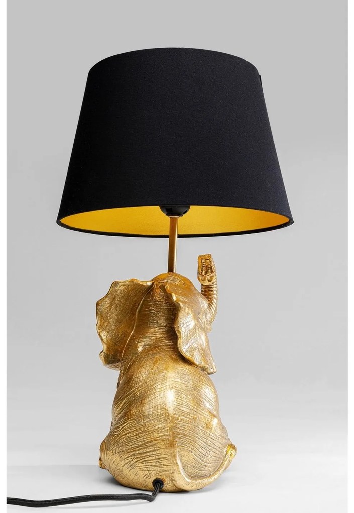 Elephant stolová lampa zlatá 48 cm