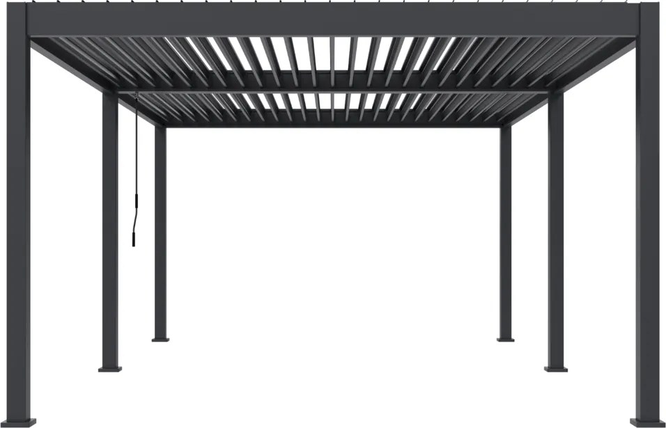 Bioklimatická pergola INTRO DUO 6x4m, hliník, voľne stojaca