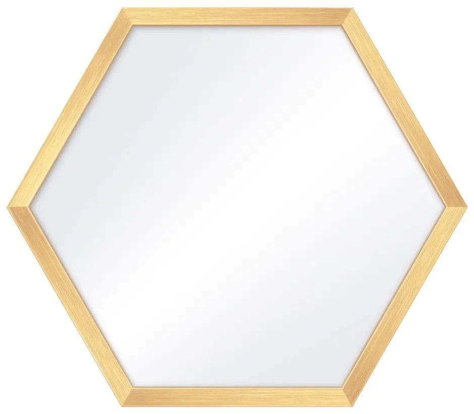 Nástenné zrkadlá v súprave 4 ks 35x40 cm Heksagon