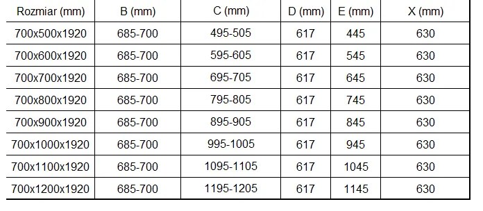 Mexen Pretoria, sprchovací kút 70 (dvere) x 120 (stena) cm, 6mm číre sklo, chrómový profil + biela sprchová vanička, 852-070-120-01-00-4010