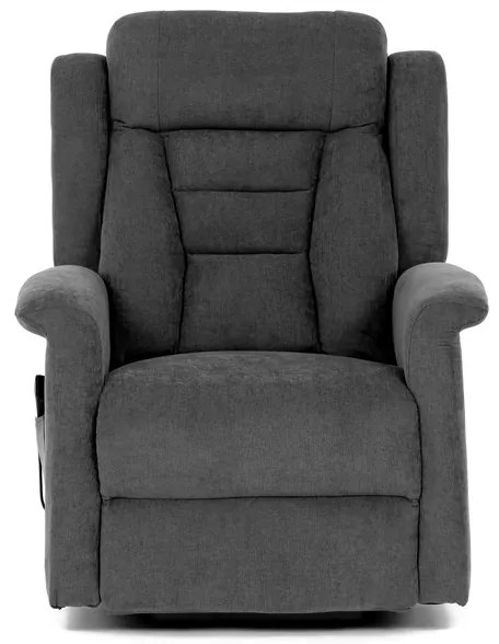 Autronic BONTEC Polohovacie kreslo, elektrické káblové ovládanie, šedá, látka, TV-7072 GREY2 Farba: Béžová