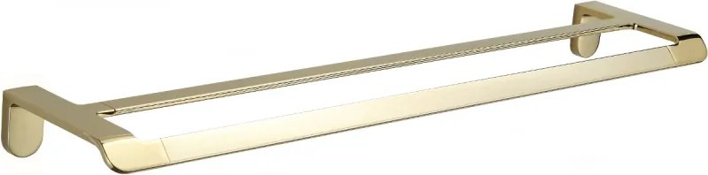 Mexen Lea, lea držiak na uteráky 2-radový, zlatá lesklá, 7026025-50