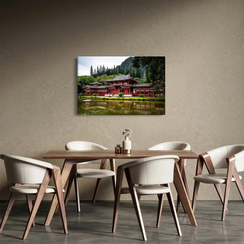 Obraz - Budhistický kláštor (90x60 cm)