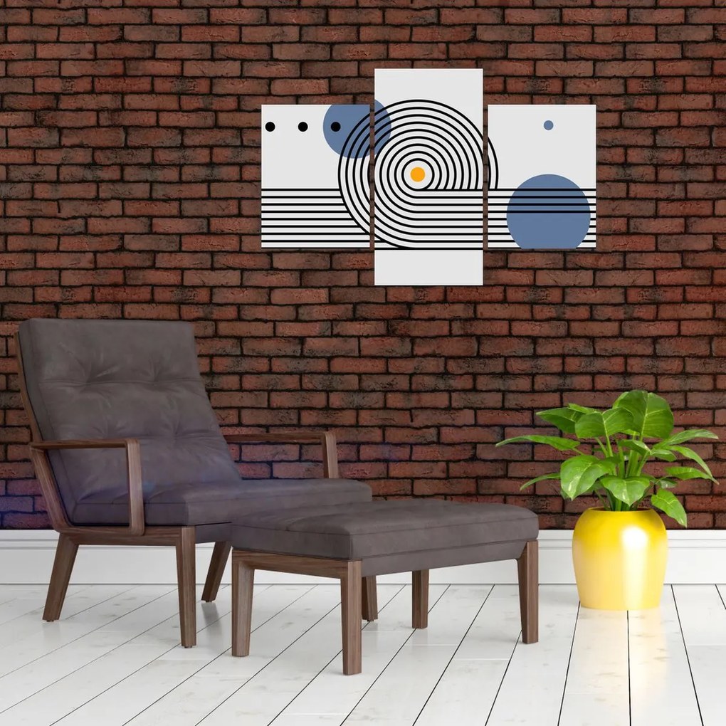 Obraz - Minimalistická abstrakcia N⁰1 (90x60 cm)
