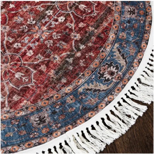 Koberec kruh CHENILLE PRINTED KH-7A