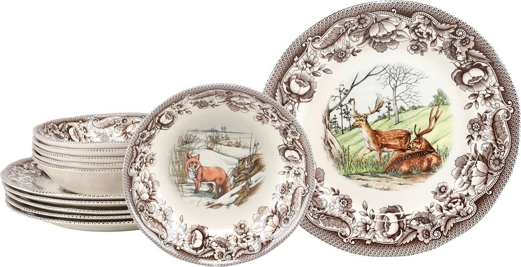 XXXLutz JEDÁLENSKÝ SERVIS Haydon Grove Bunt 12-dielne Creatable - Online Only bytové doplnky - 007768076802