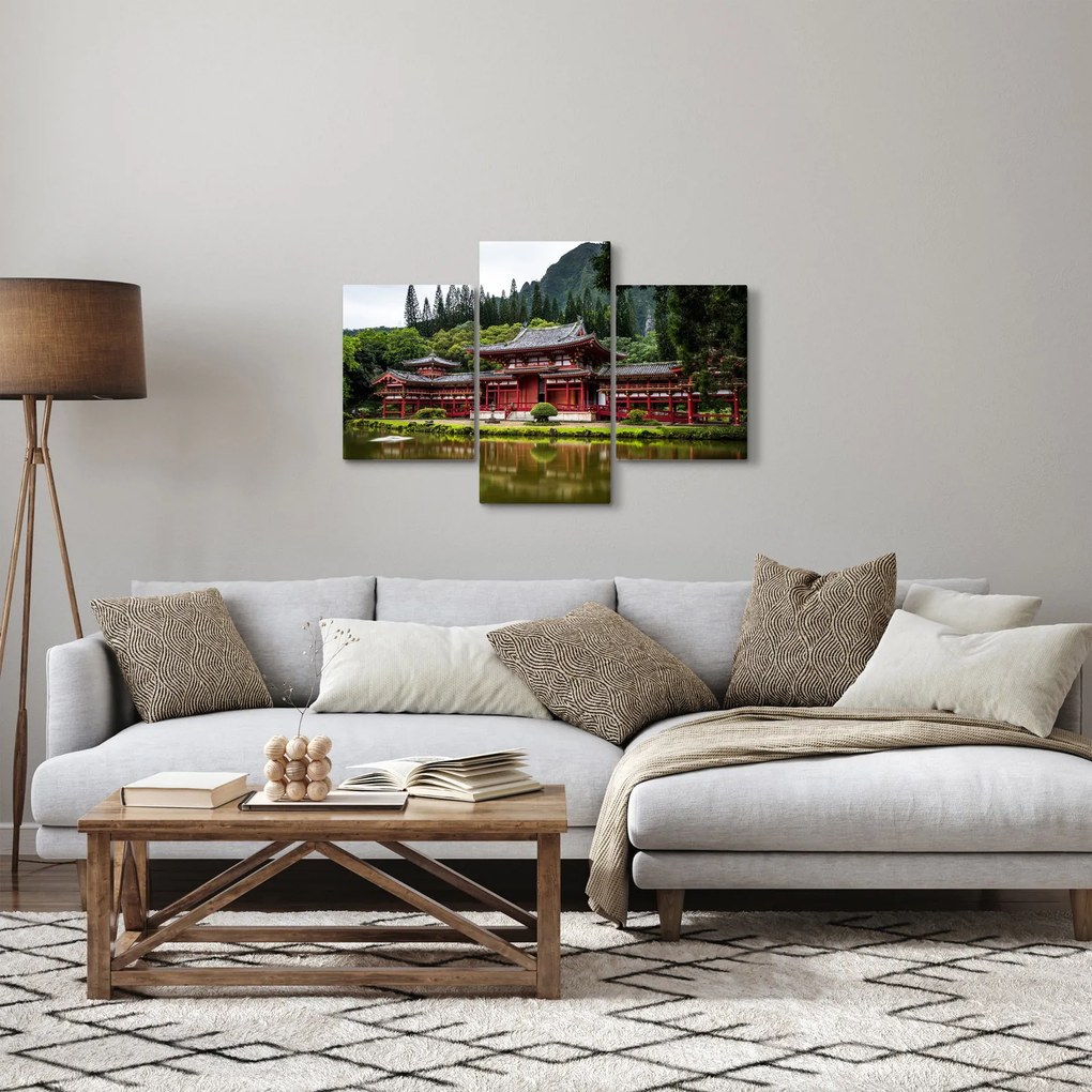 Obraz - Budhistický kláštor (90x60 cm)