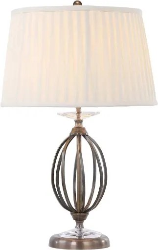 Elstead AG-TL-AGED-BRASS - Stolová lampa AEGEAN 1xE27/60W/230V bronzová