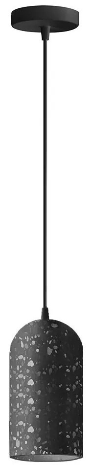 Závesná lampa La Belle XXXIX čierna