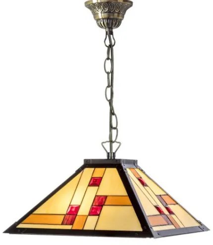 Tiffany luster do obývačky EGYPT Ø40