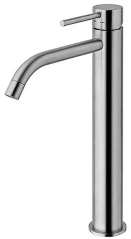 Paffoni Light vysoká umývadlová batéria bez výpuste steel LIG081ST