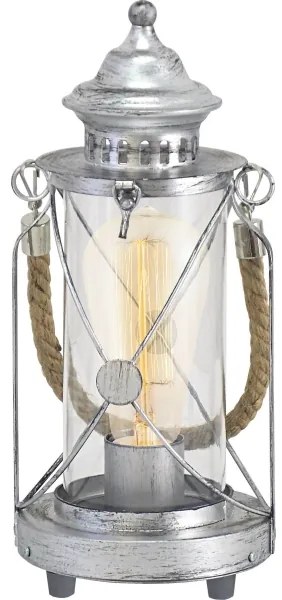 Eglo 49284 - Stolná lampa BRADFORD 1xE27/60W/230V