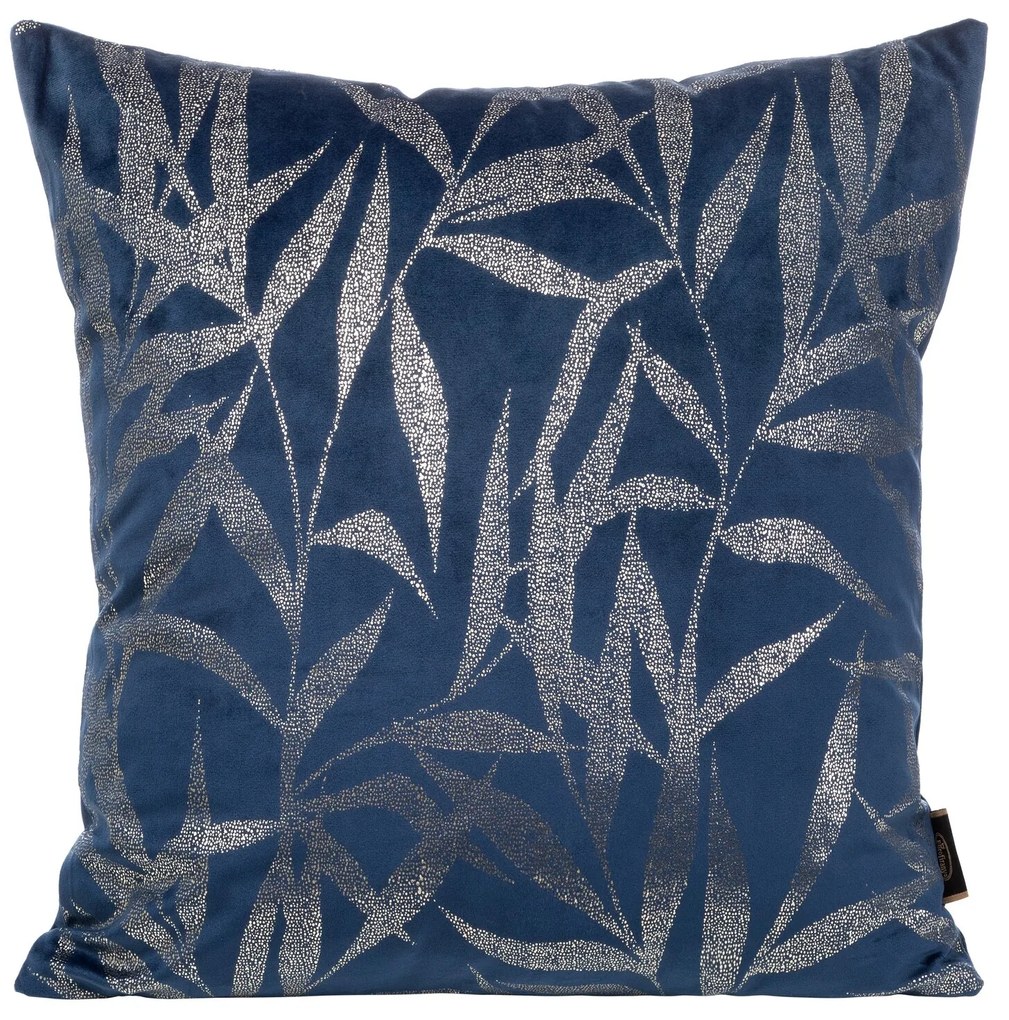 DEKORAČNÁ OBLIEČKA NA VANKÚŠ BLINK22 45X45 CM NÁMORNÍCKA MODRÁ