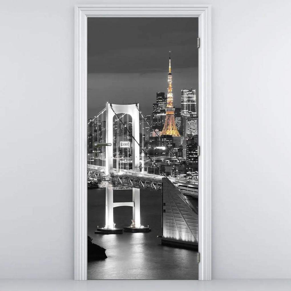 Fototapeta na dvere - most v Tokiu (95x205cm)