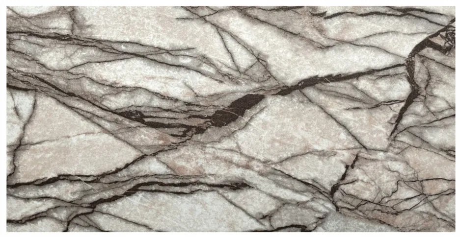 Samolepiaci FLEXI panel Marble Brown Matt 60x30 cm