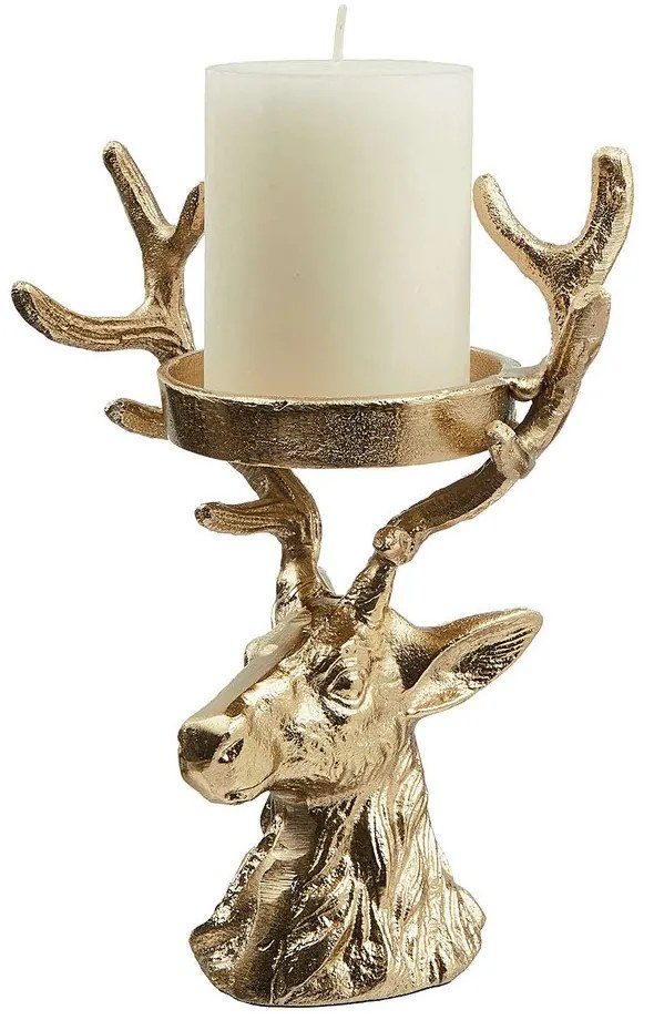 OH MY DEER Svietnik - zlatá