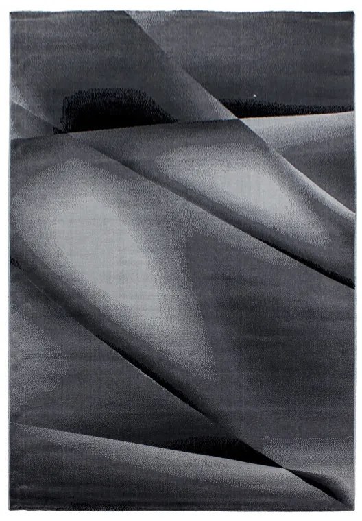 Kusový koberec Miami 6590 black, 120x170, šedá, kancelária, Ayyildiz