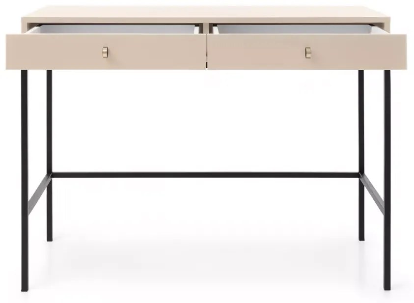 Toaletní stolek Mono II 104 cm béžový/černý