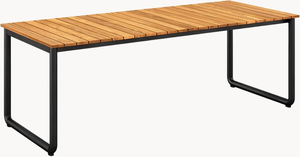 Záhradný stôl's doskou z tíkového dreva Patio