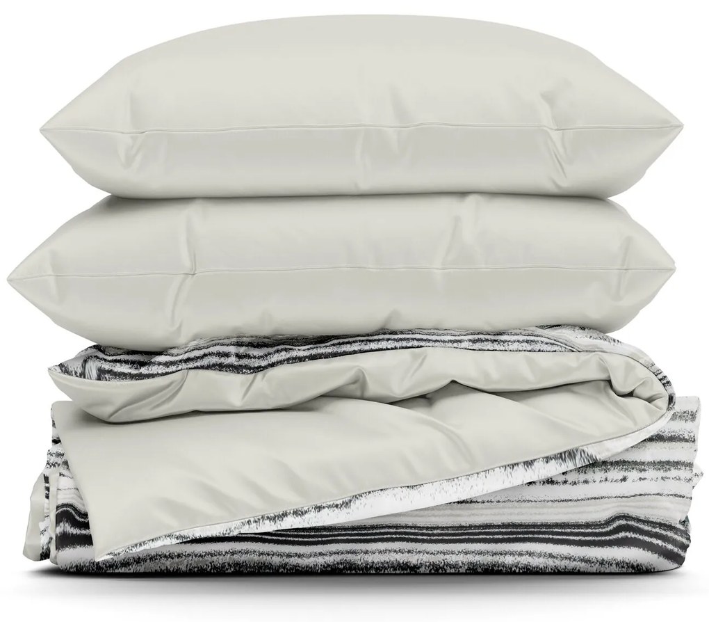 OBLIEČKY Z MIKROVLÁKNA VERANO3 160X200 CM, 2KS 70X80 CM VZOROVANÉ