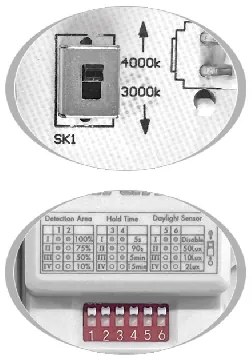 ECOLITE Vonkajšie stropné LED osvetlenie so senzorom MARTIN, 25W, 2750lm, IP65, biele