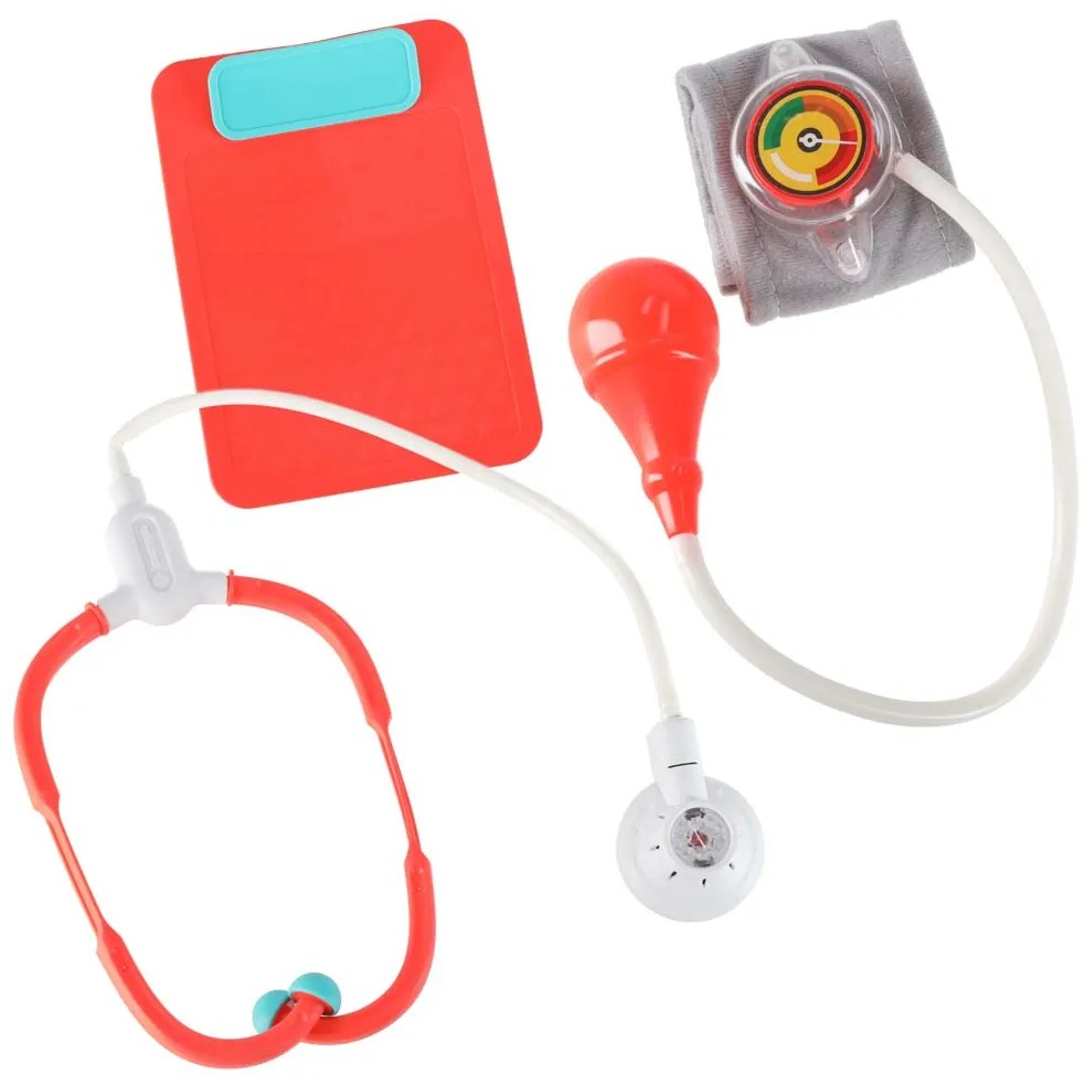 KIK Lekárska stanica lekárska súprava malý lekár 34 položiek