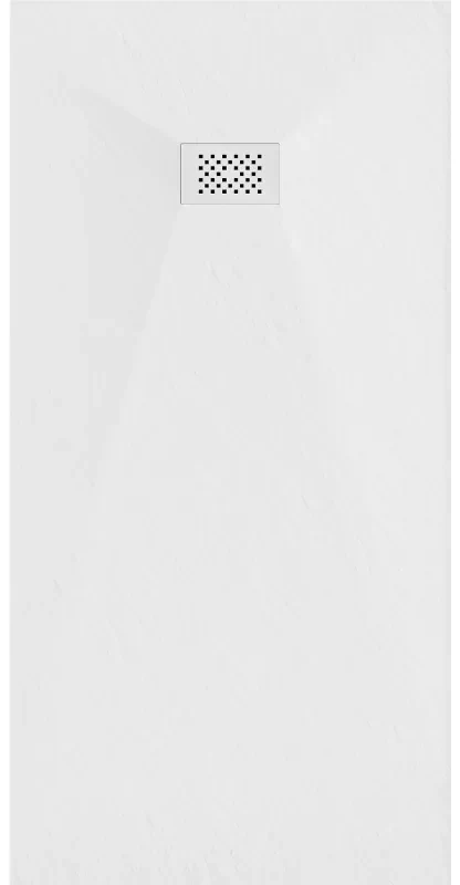 Mexen Hugo, obdĺžniková sprchová vanička SMC 170 x 90 cm, biela, biela krytka, 42109017-W