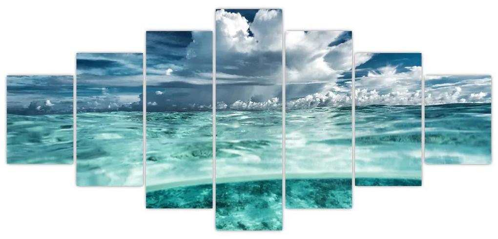 Obraz morskej hladiny a neba