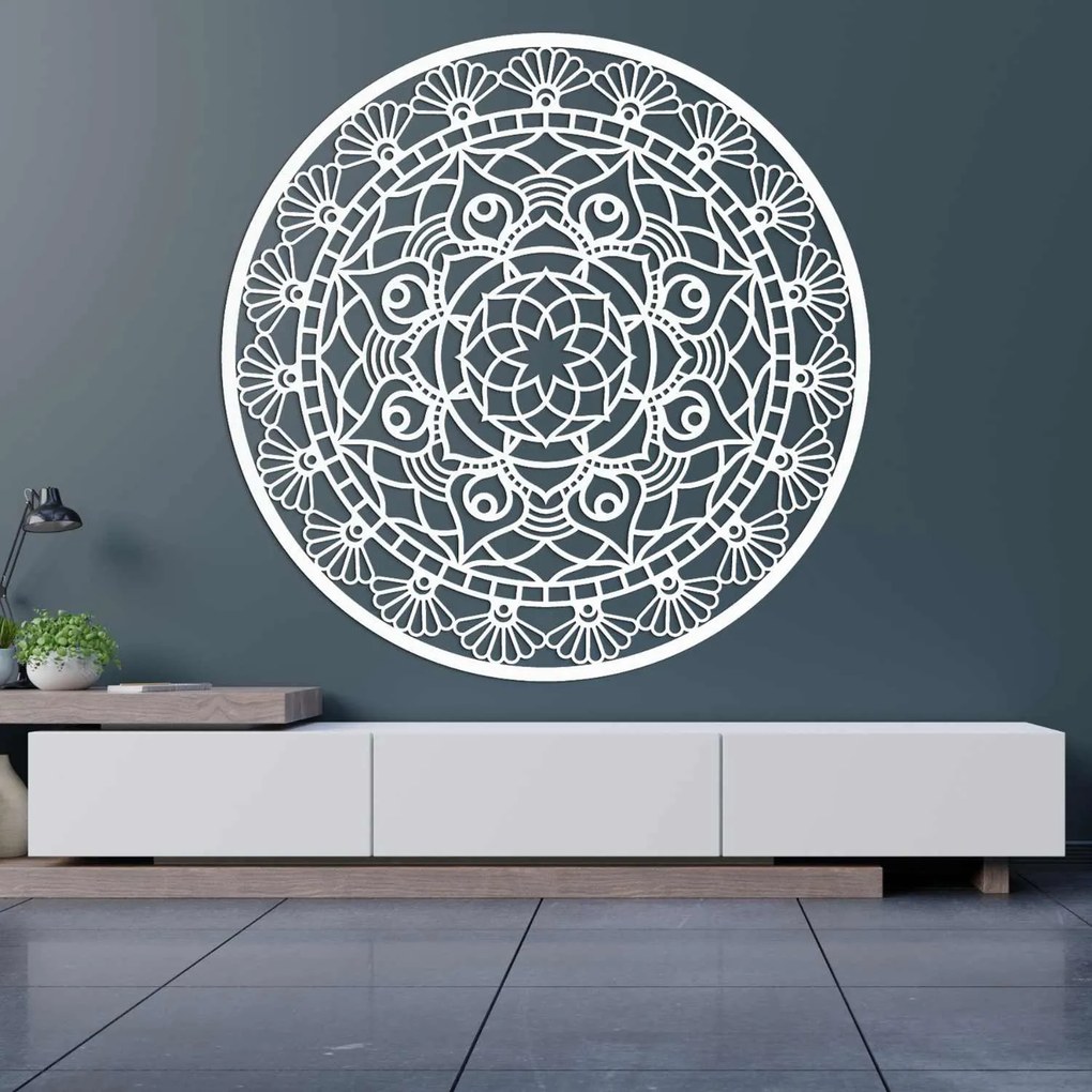 SENTOP | Drevená mandala na stenu – Symbol harmónie a pozitívnej energie I SENTOP PR0176