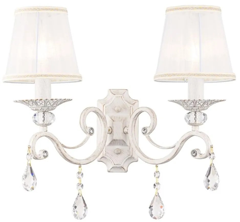 Maytoni ARM247-02-G - Nástenné svietidlo GRACE 2xE14/40W/230V