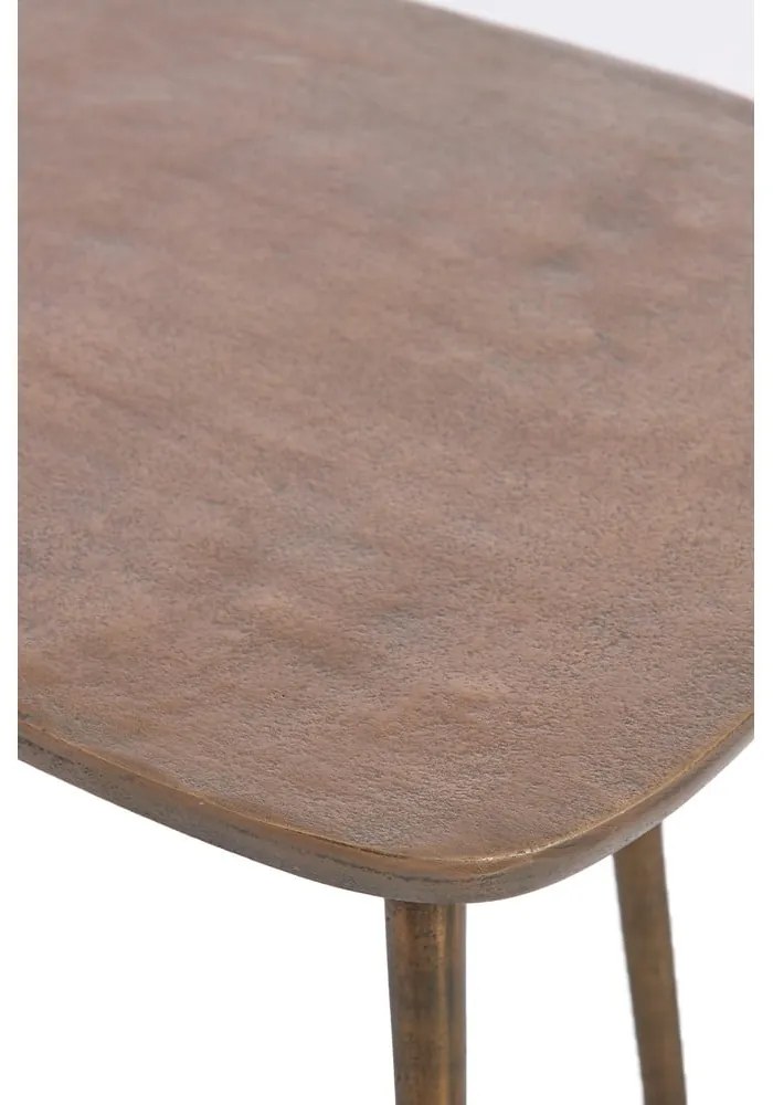 Kovový odkladací stolík 32x48 cm Puno – Light & Living