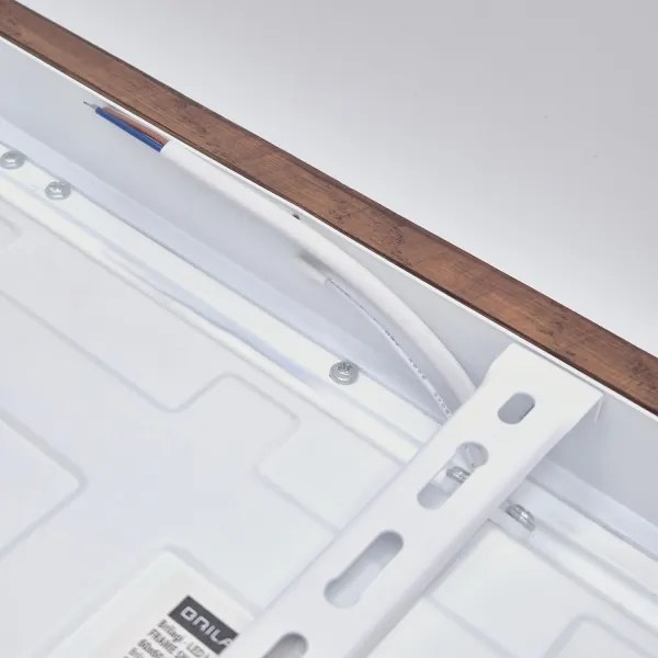 Brilagi - LED kúpeľňové svietidlo WOODY FRAME LED/40W/230V 60x60 IP44 dub čerešňa