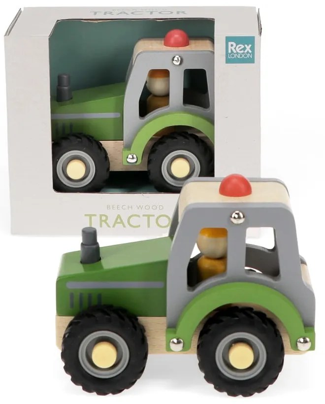 Drevený traktor Tractor – Rex London