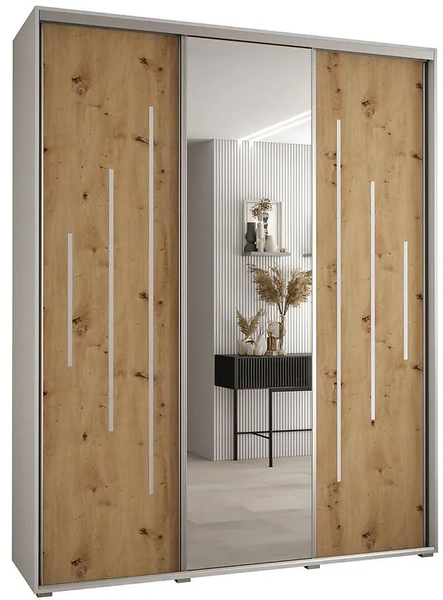 Skriňa 45 Canaris 13 190 biela/artisan/silver