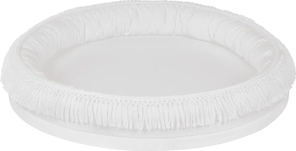 Hniezdo pre deti Boho so strapcami biela