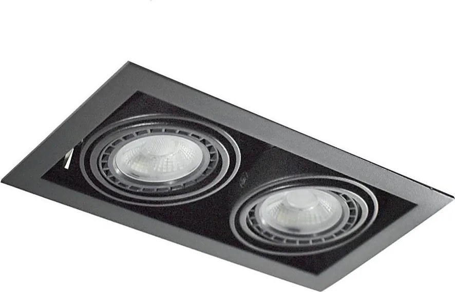 Azzardo AZ2875 - Podhľadové svietidlo NOVA 2xGU10-ES111/50W/230V