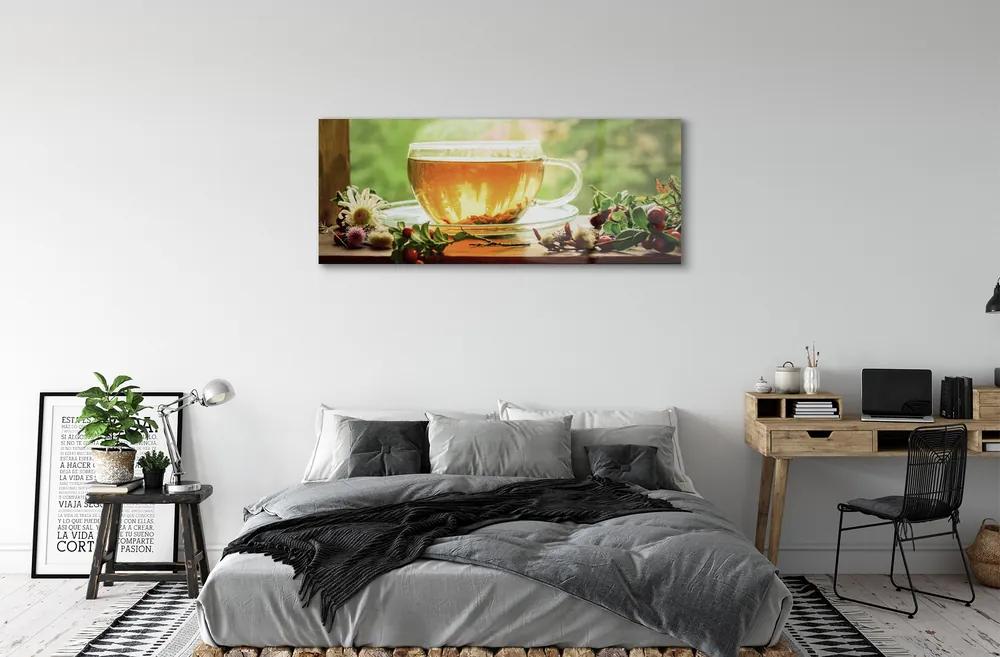 Obraz plexi Čaju byliny horúce 120x60 cm