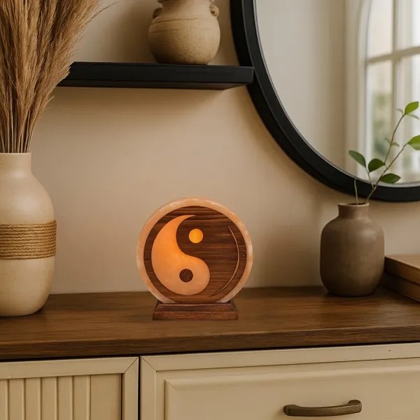 Rabalux 76032 - Soľná lampa HARMIO 1xE14/15W/230V