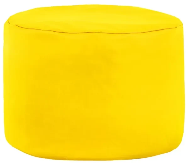 Taburetka Cilindro žltá ekokoža