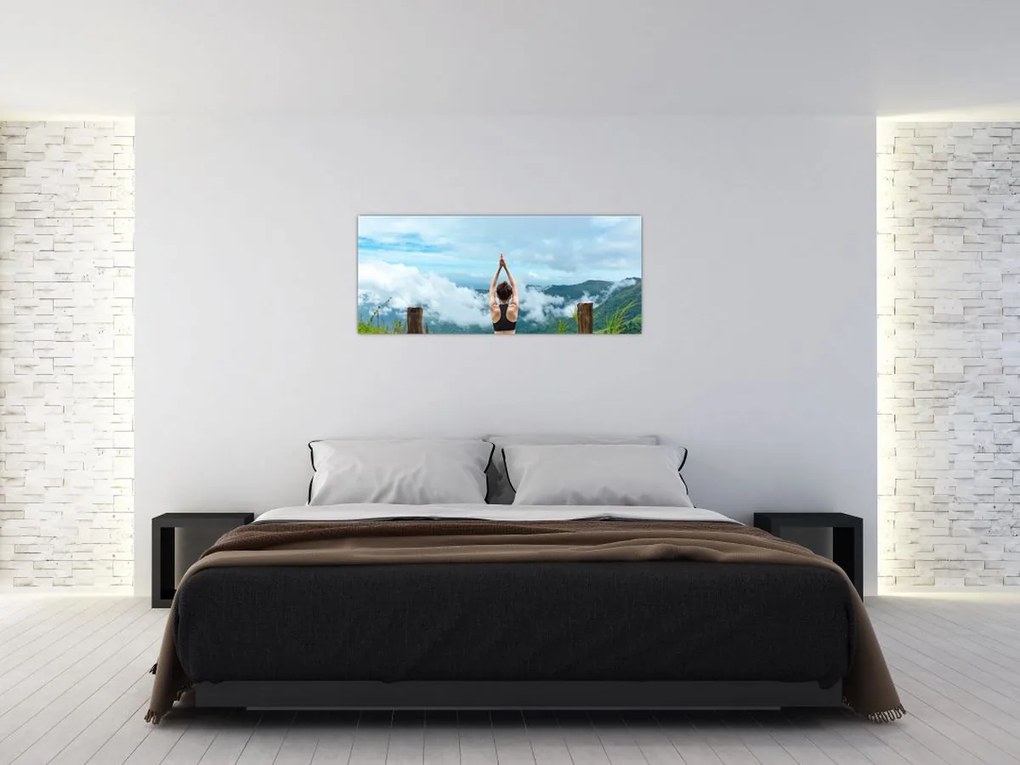 Obraz - Jóga (120x50 cm)