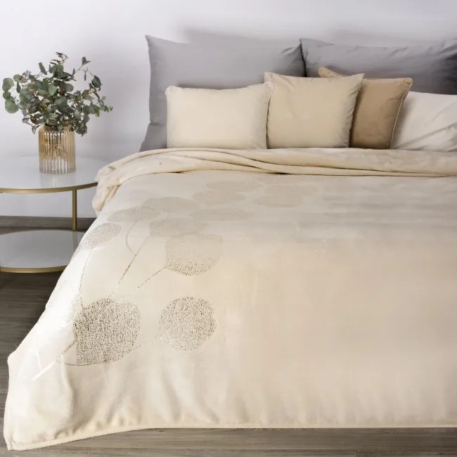 Deka GINKO 2 krémová / zlatá