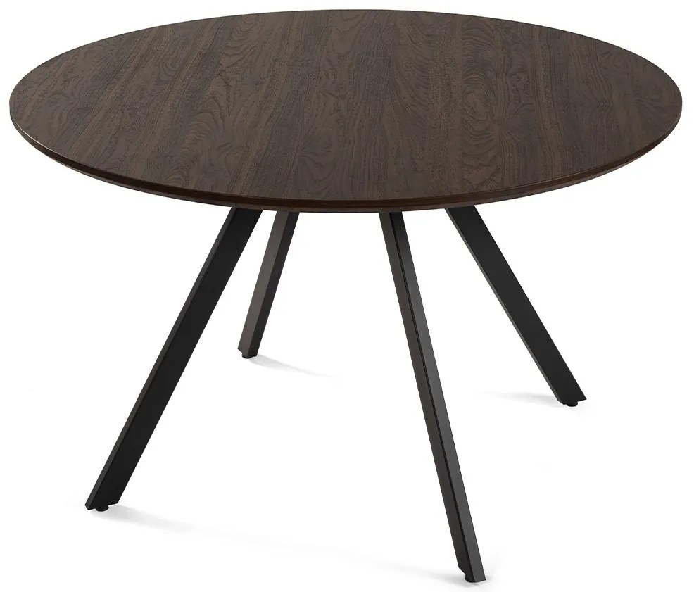 Noela Okrúhly jedálenský stôl v dekore hnedého dreva GYRUS 120