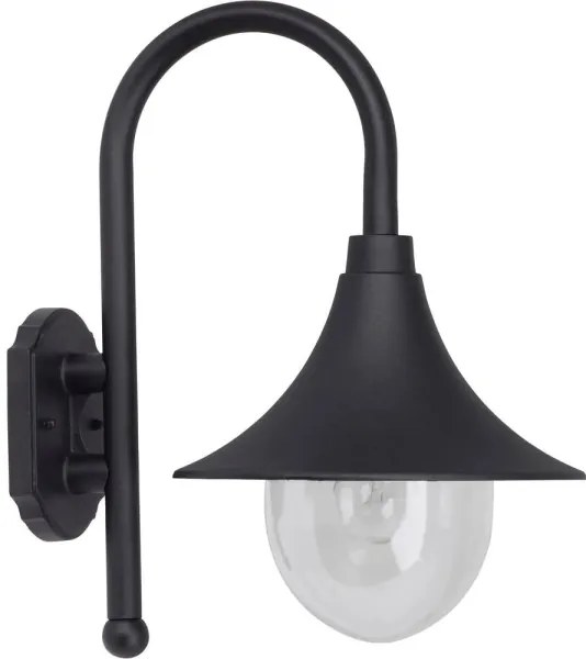 Brilliant - Vonkajšia nástenná lampa BERNA 1xE27/60W/230V IP44 čierna