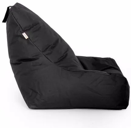 Vodoodolný sedací vak čierny