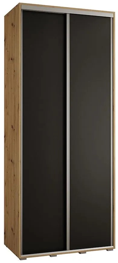 Skriňa 45 Canaris 1 120 artisan/čierna/silver