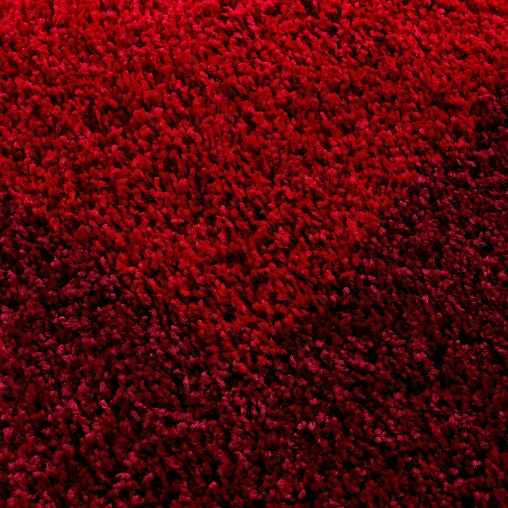 Ayyildiz koberce Kusový koberec Life Shaggy 1503 red kruh - 160x160 (priemer) kruh cm