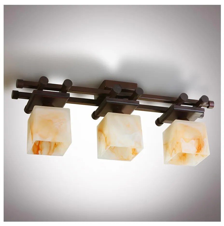 Prisadený luster TRILLENIUM 3xE27/60W/230V