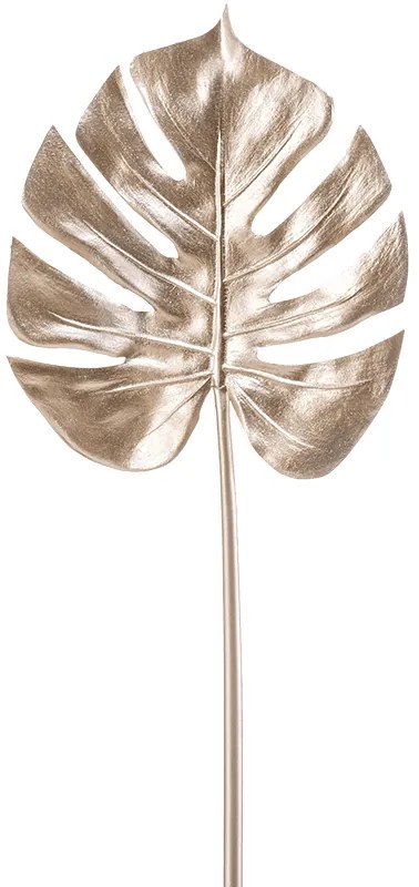 List Monstera Leaf champagne šampaň 68 cm