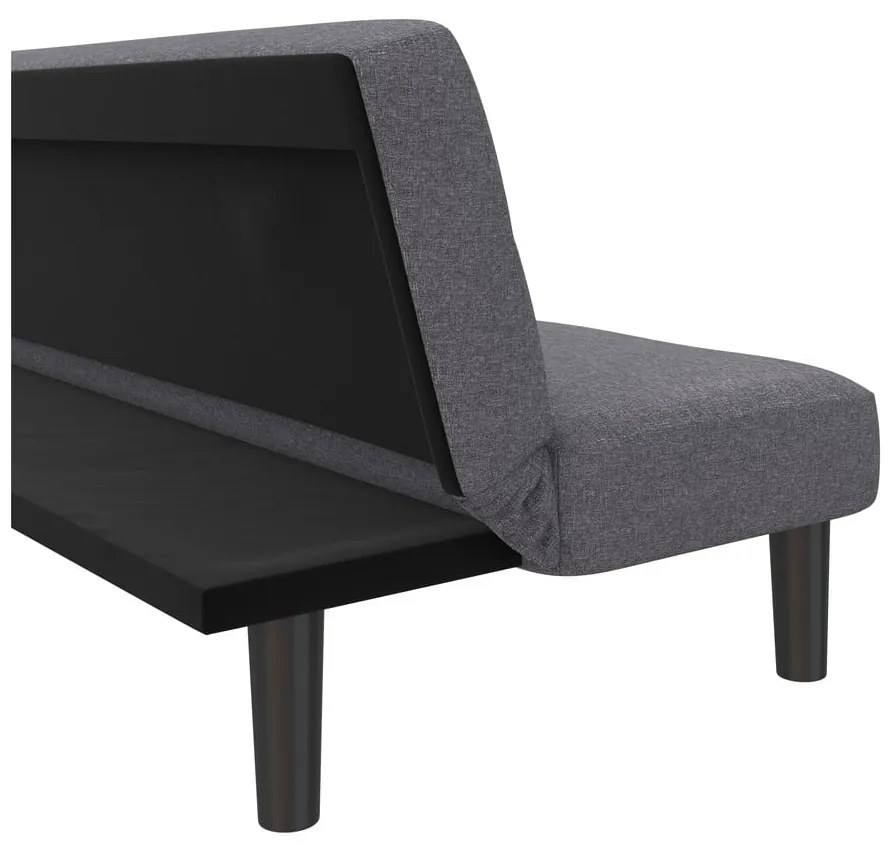 Sivá rozkladacia pohovka 82 cm Alby – Støraa